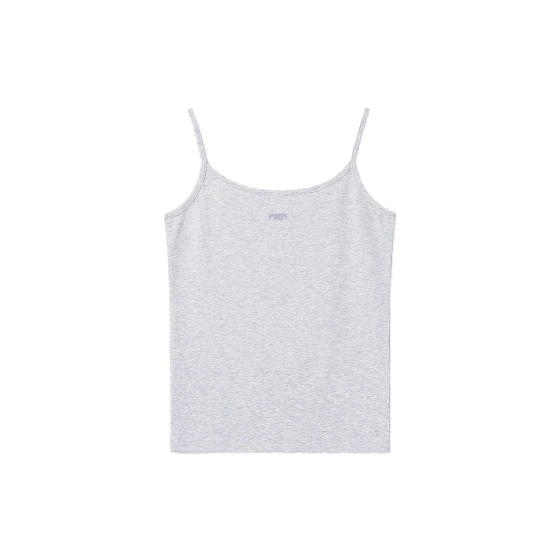 시메트릭 퍼센트 발레 탱크 탑 멜란지 그레이(symmetric percent Ballet Tank Top Melange Grey) - 2