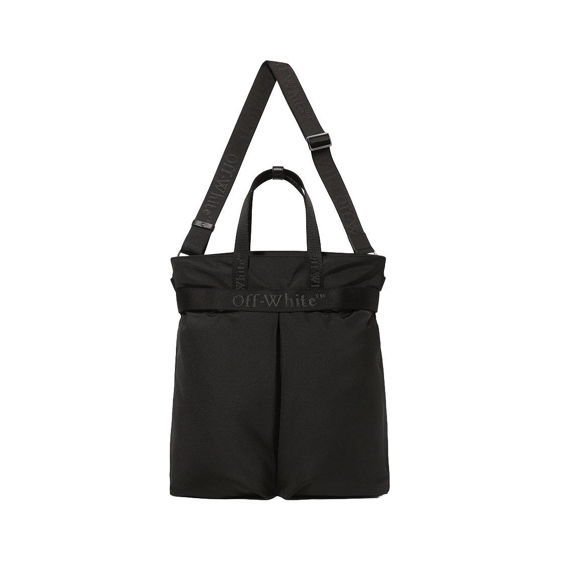 오프화이트 NS 토트 백 (블랙)(Off-White NS Tote Bag (Black)) - 2