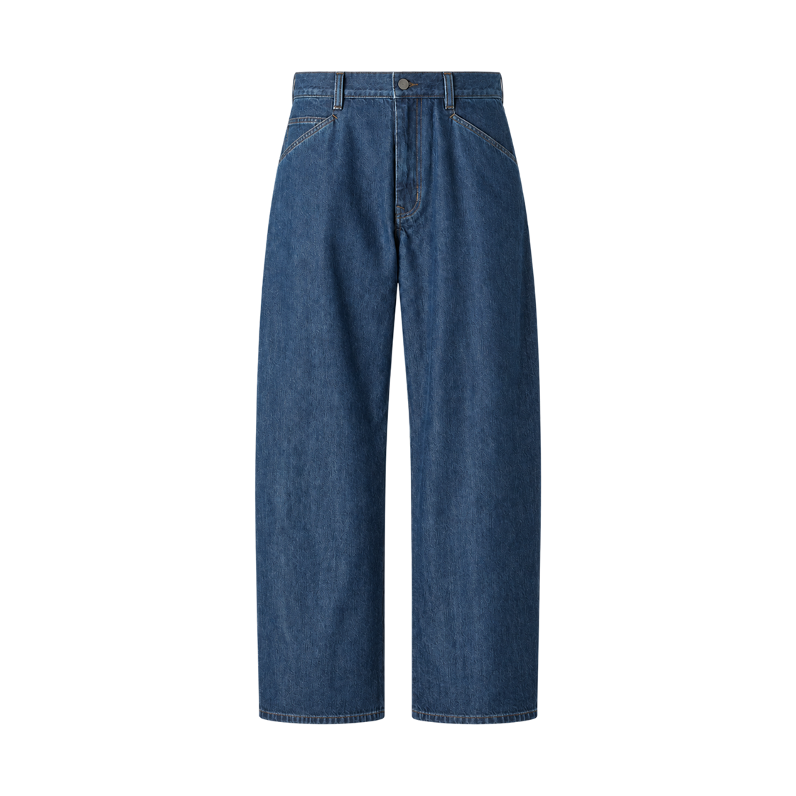 489565-66 Uniqlo C Barrel Jeans Blue