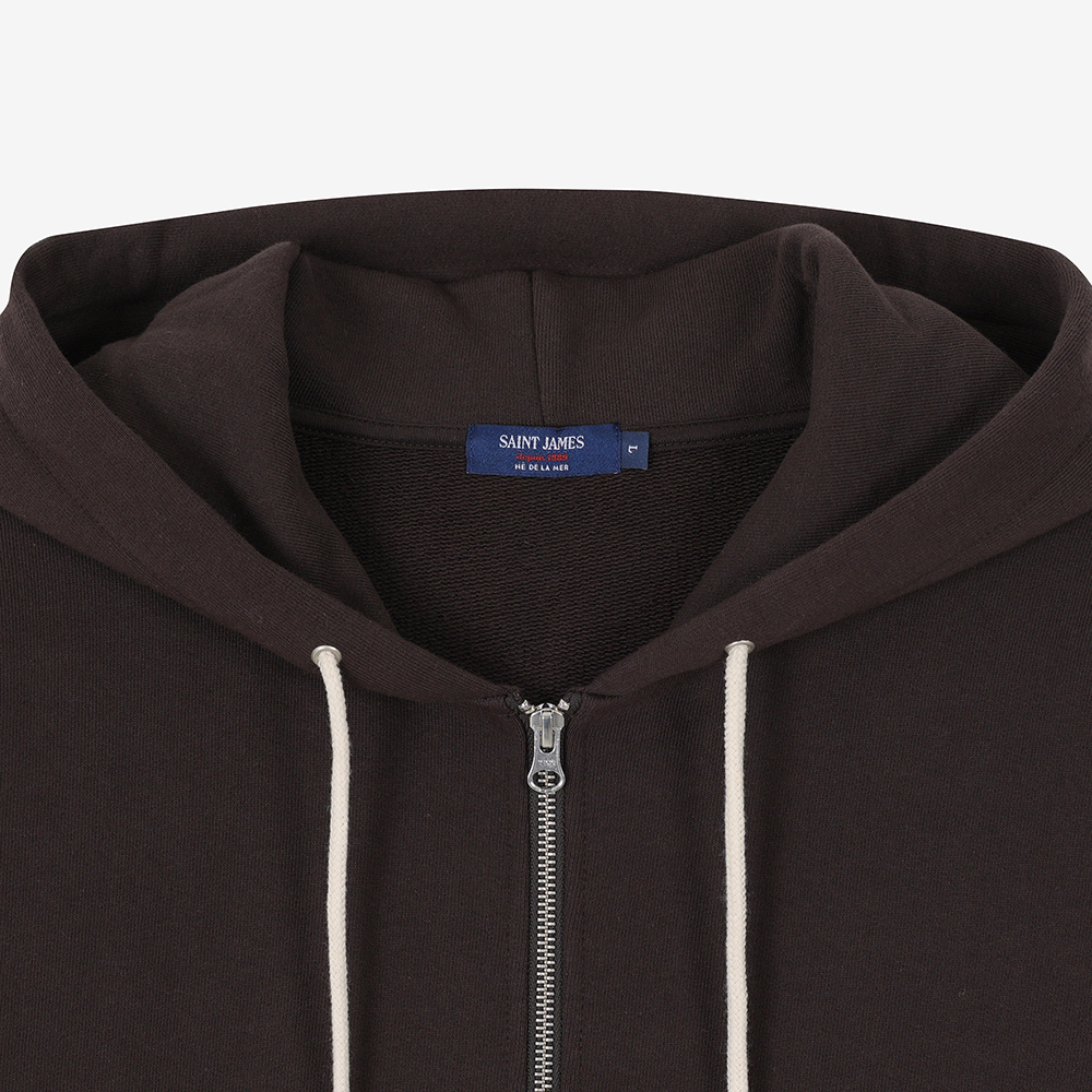 세인트제임스 봉봉 후디 집업 BRW ASJM2G3KR55-BRW(Saint James Bon Bon Hoodie Zip-Up BRW ASJM2G3KR55-BRW) - 3