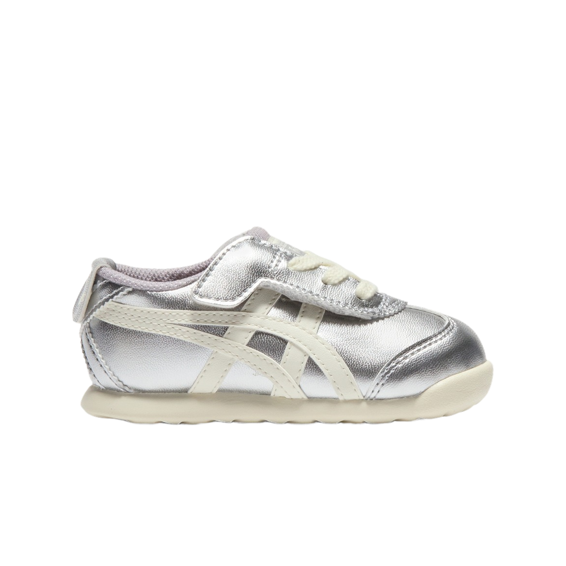 1184A074-020 (Kids) Onitsuka Tiger Mexico 66 Silver Off White
