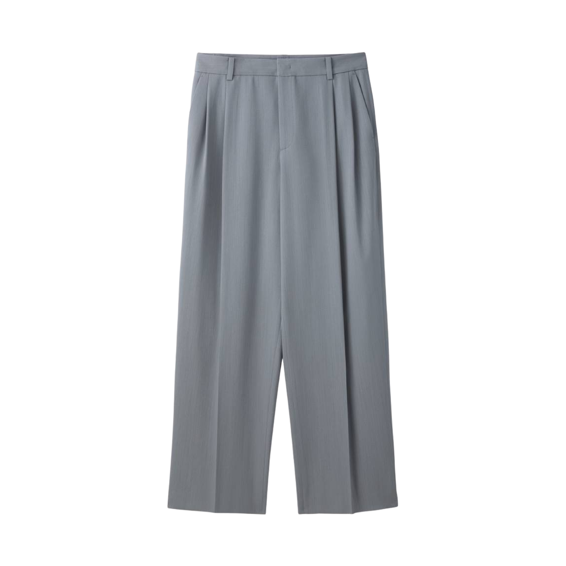 RM26WWPT001GR Recto Double Pleated Suit Pants Cool Grey