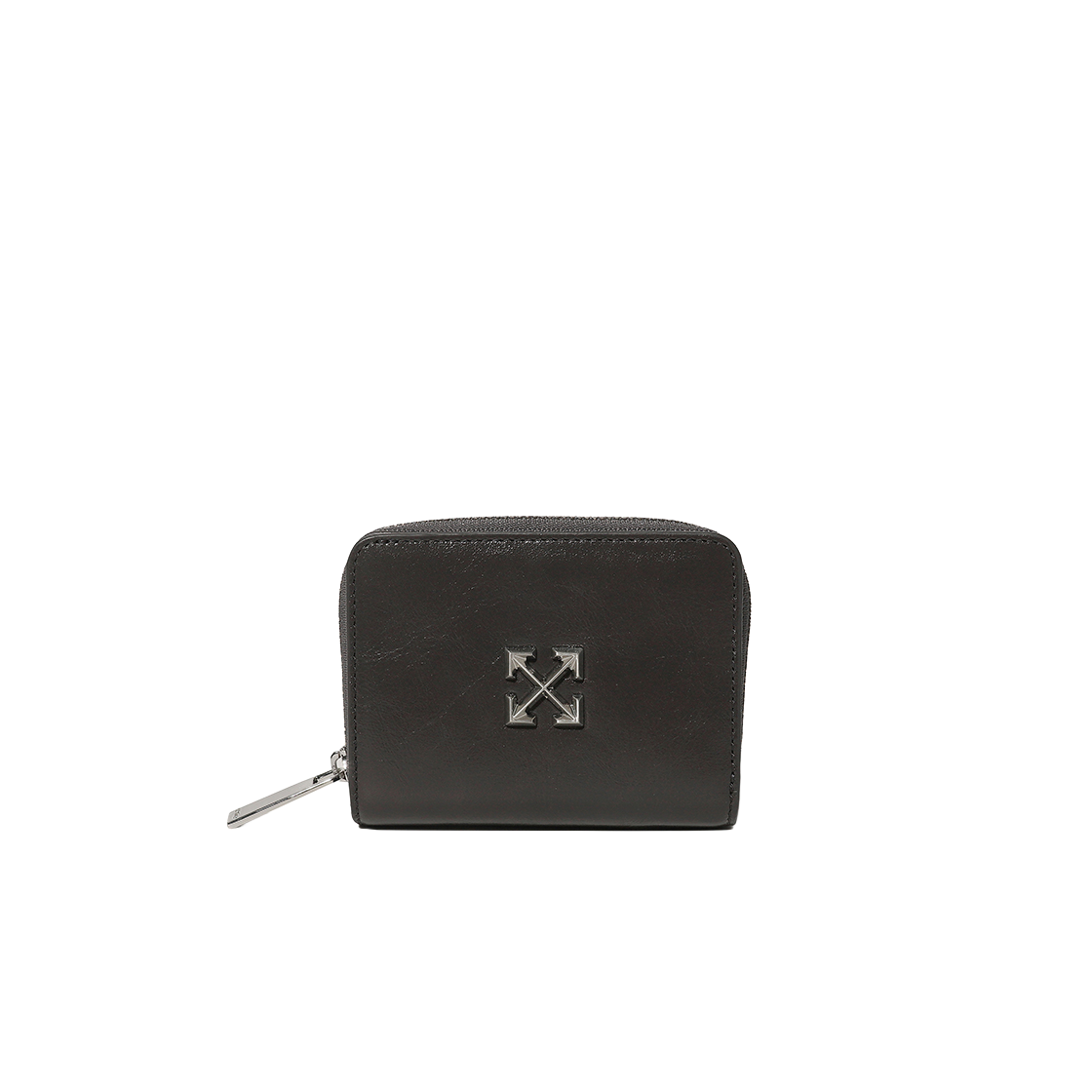 오프화이트 애로우 집 월렛 (그레이)(Off-White Arrow Zip Wallet (Grey))