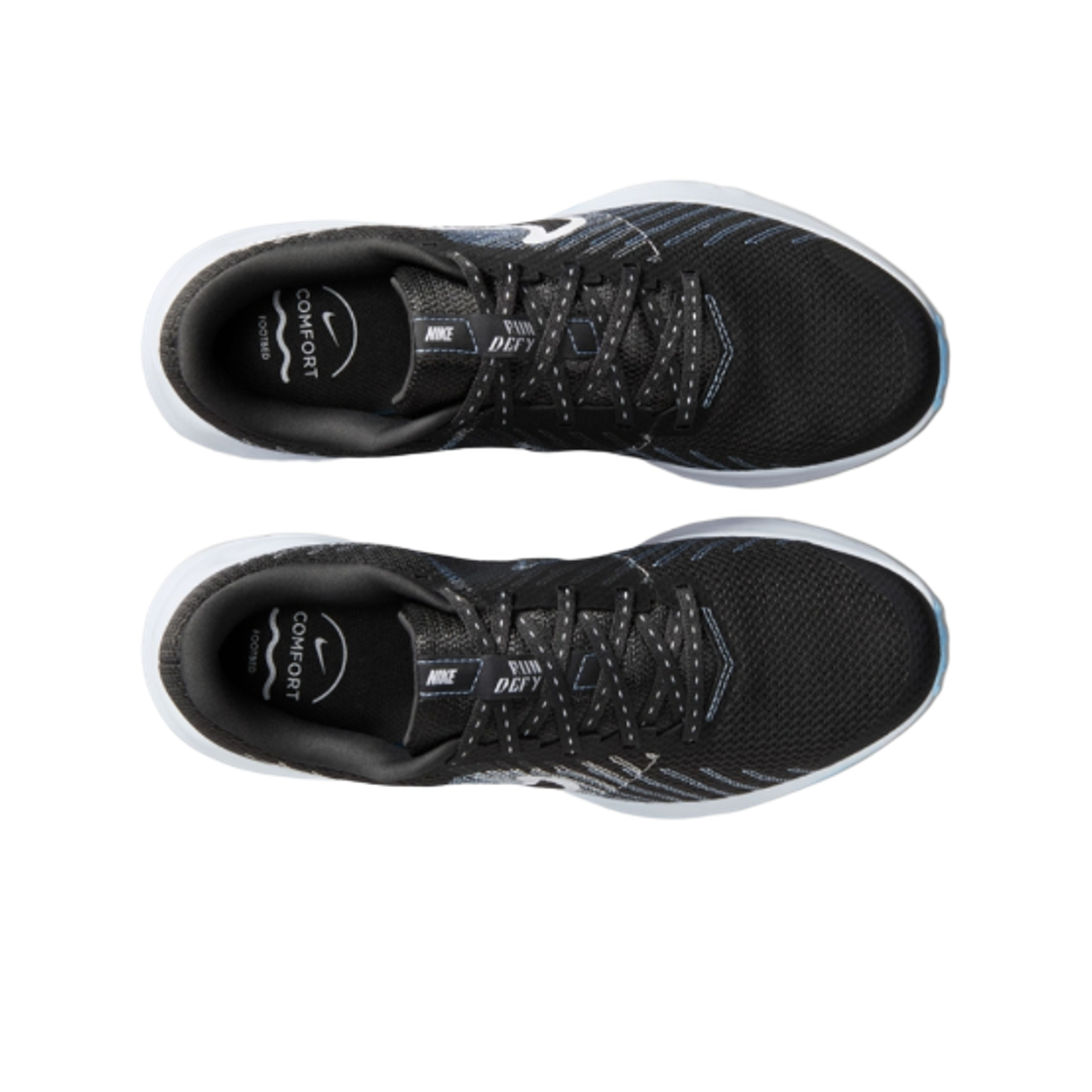 (W) 나이키 런 디파이 다크 스모크 그레이 화이트((W) Nike Run Defy Dark Smoke Grey White) - 2