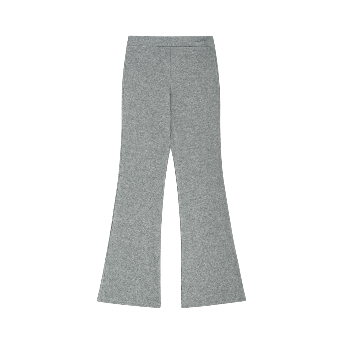 레이지지 코지 립 부츠컷 팬츠 그레이(LAZYZ Cozy Rib Bootcut Pants Gray)