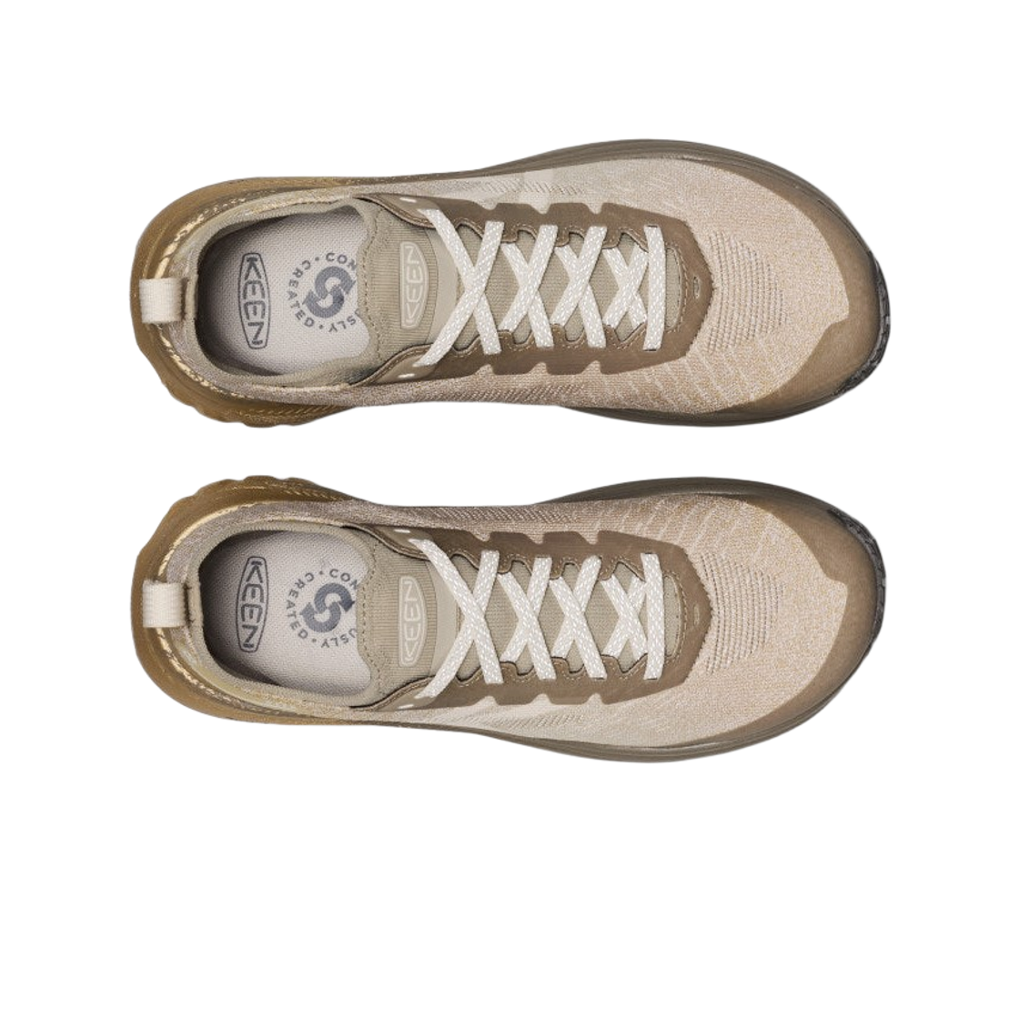 (W) 킨 시크 트레일 러닝 슈즈 애비 스톤 골드((W) Keen Seek Trail Running Shoes Abbey Stone Gold) - 2