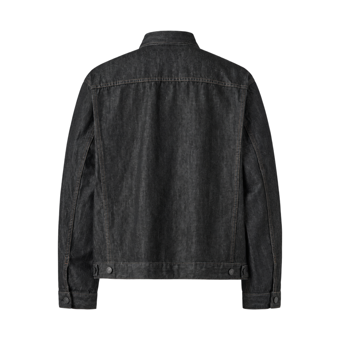 유니클로 데님 트러커 자켓 블랙(Uniqlo Denim Trucker Jacket Black) - 2