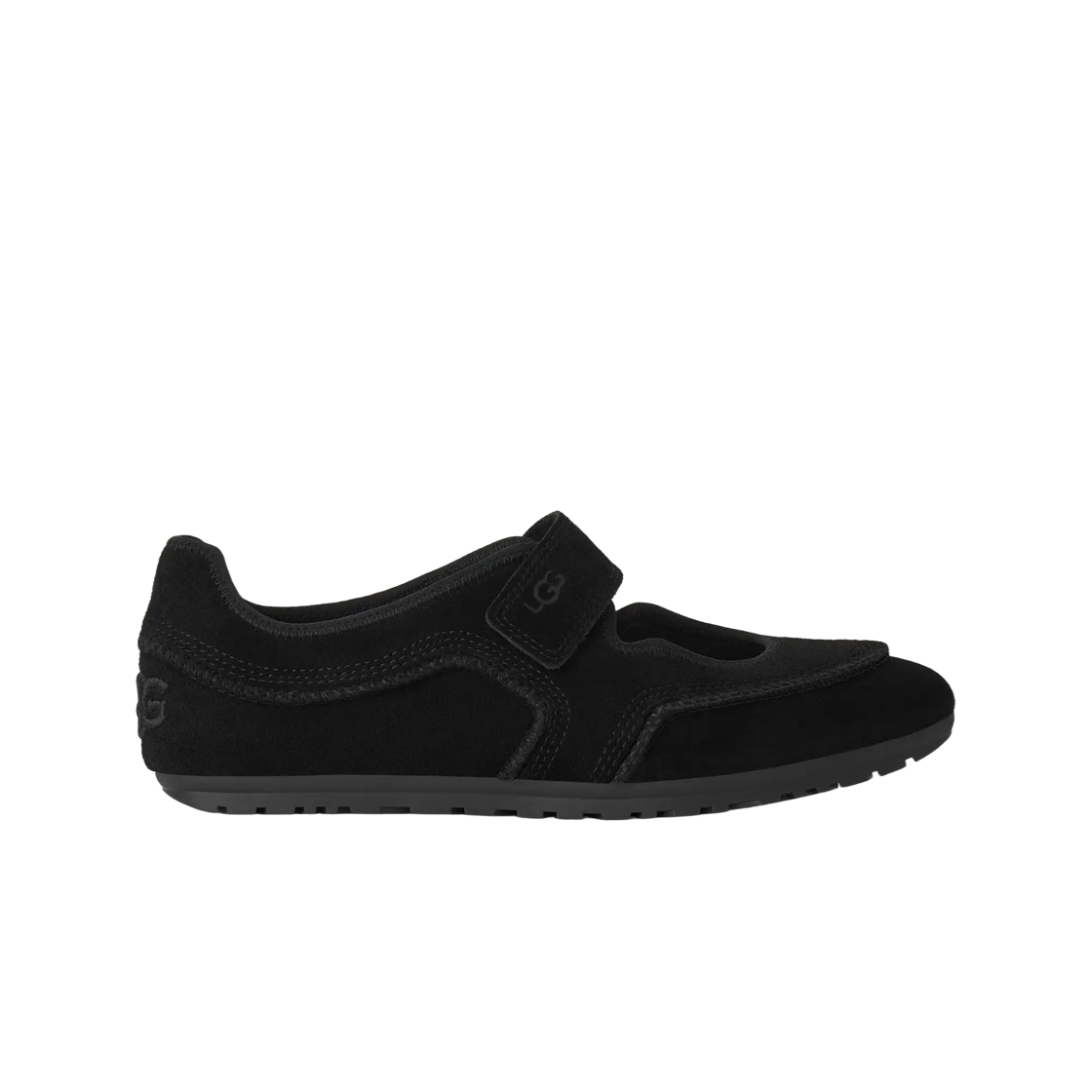 1187530-BLK (W) UGG Quill Mary Jane Trainer Black