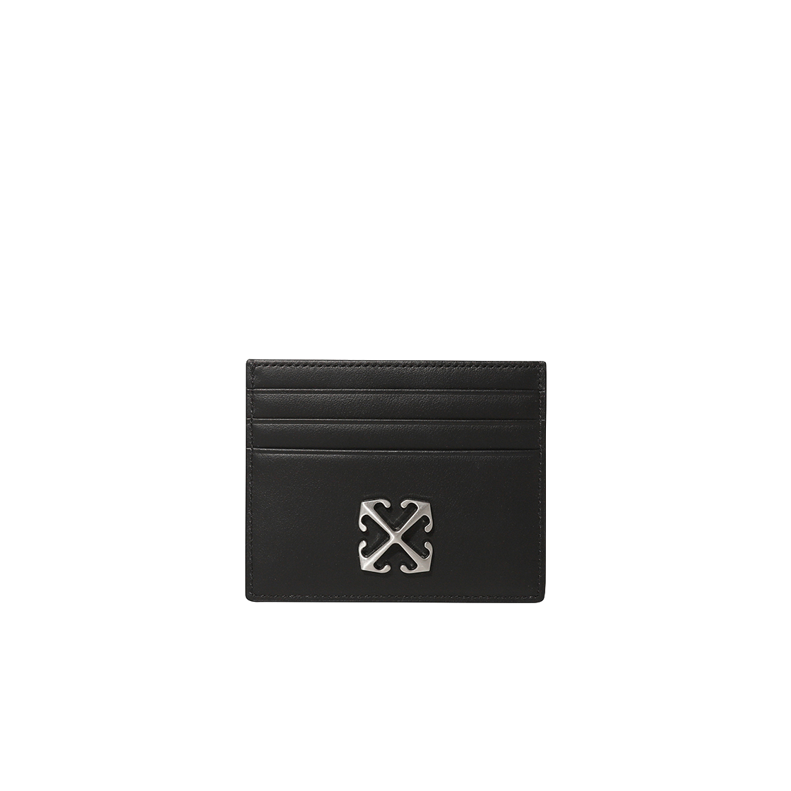 오프화이트 스트라이프 카드 홀더 (블랙)(Off-White Stripe Card Holder (Black)) - 2