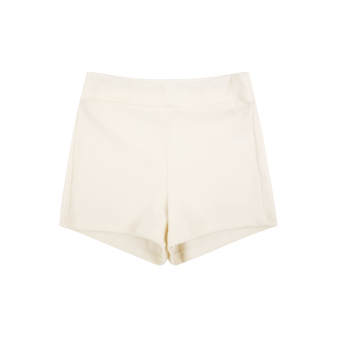 레이지지 코지 립 쇼츠 아이보리(LAZYZ Cozy Rib Shorts Ivory)