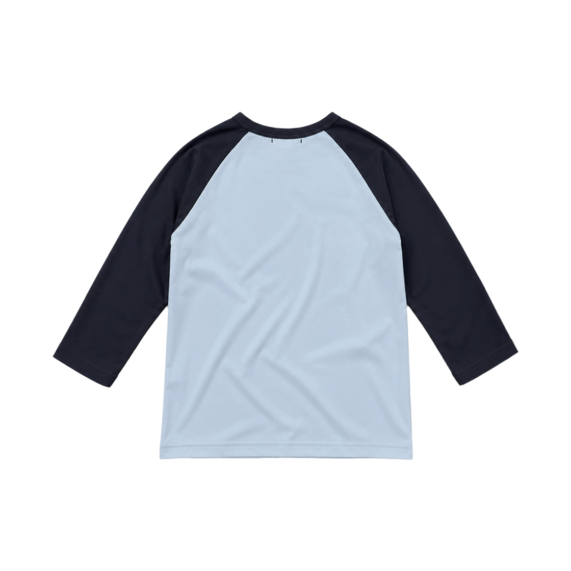 슬릭글로우 빈티지 스컬 래글런 티셔츠 스카이블루(SLEEKGLOW Vintage Skull Raglan T-Shirt Sky Blue) - 2