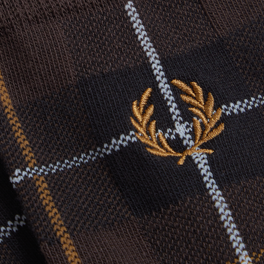 프레드페리 타탄 삭스 리치브라운(Fred Perry Tartan Sock Rich Brown) - 2