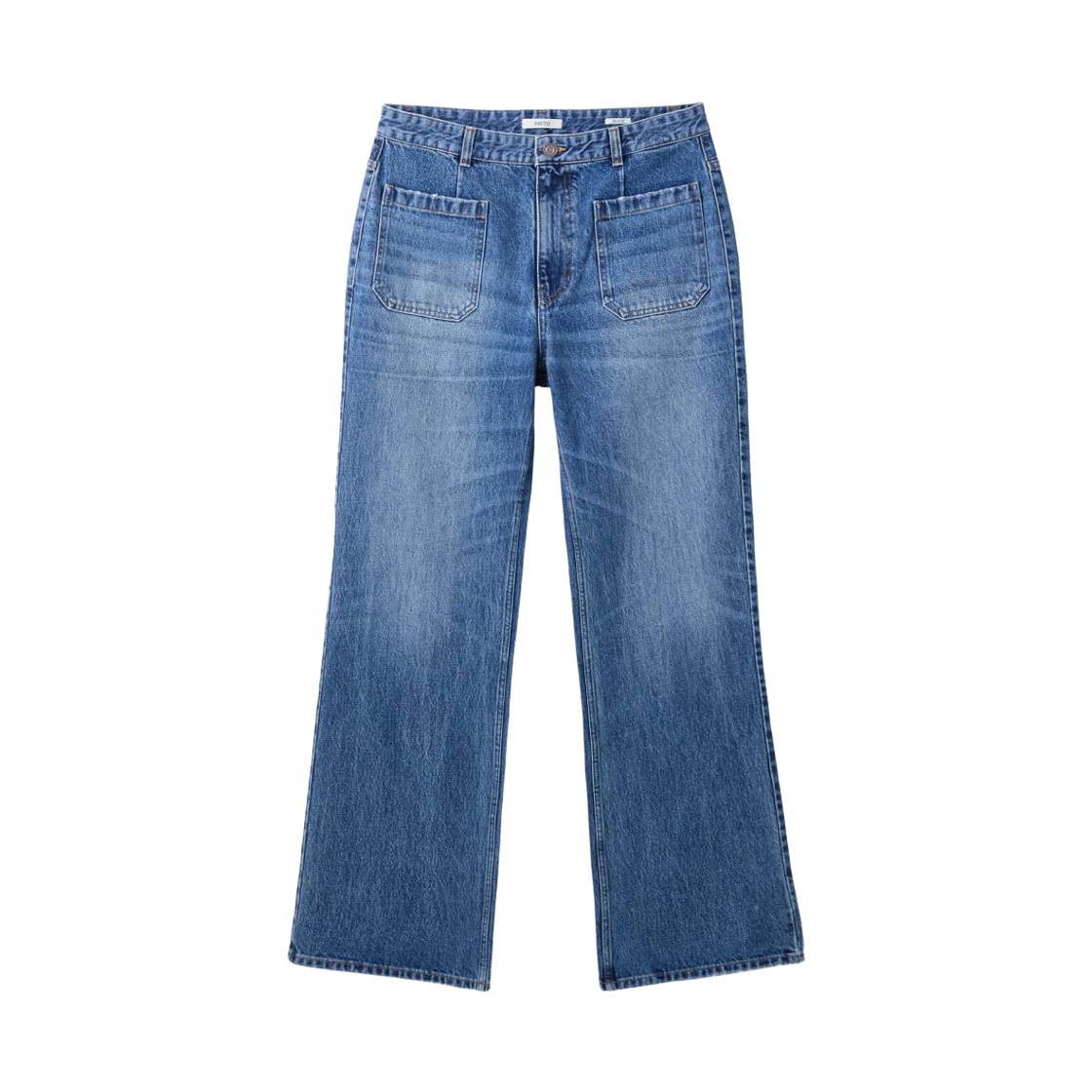 RM26WDPT003BL Recto Front Pocket Denim Pants Blue
