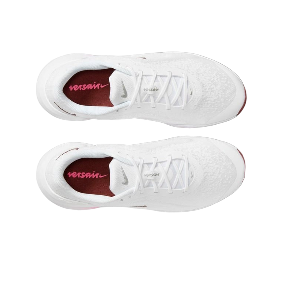(W) 나이키 버세어 화이트 피어스 핑크((W) Nike Versair White Fierce Pink) - 2