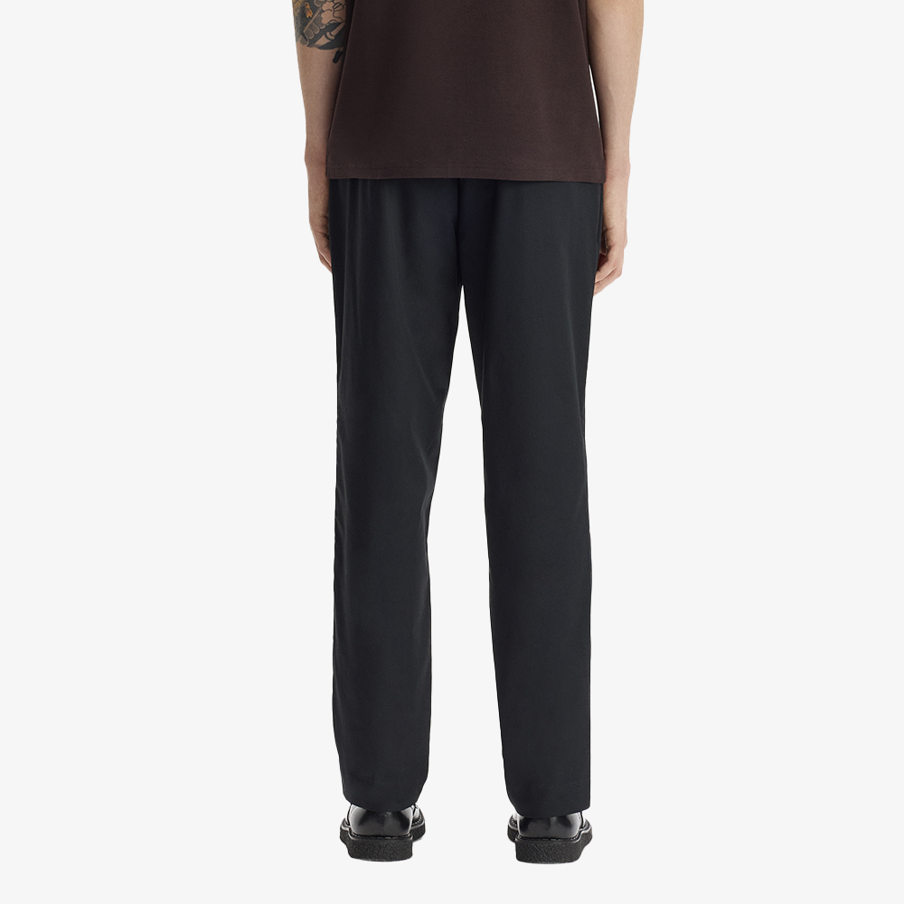 프레드페리 슬림핏 트윌 트라우저 블랙(Fred Perry Slim Fit Twill Trousers Black) - 4