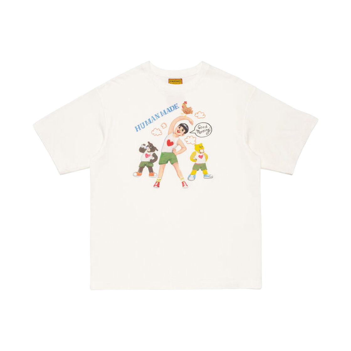 XX32TE011 Human Made Keiko Sootome T-Shirt Side A White