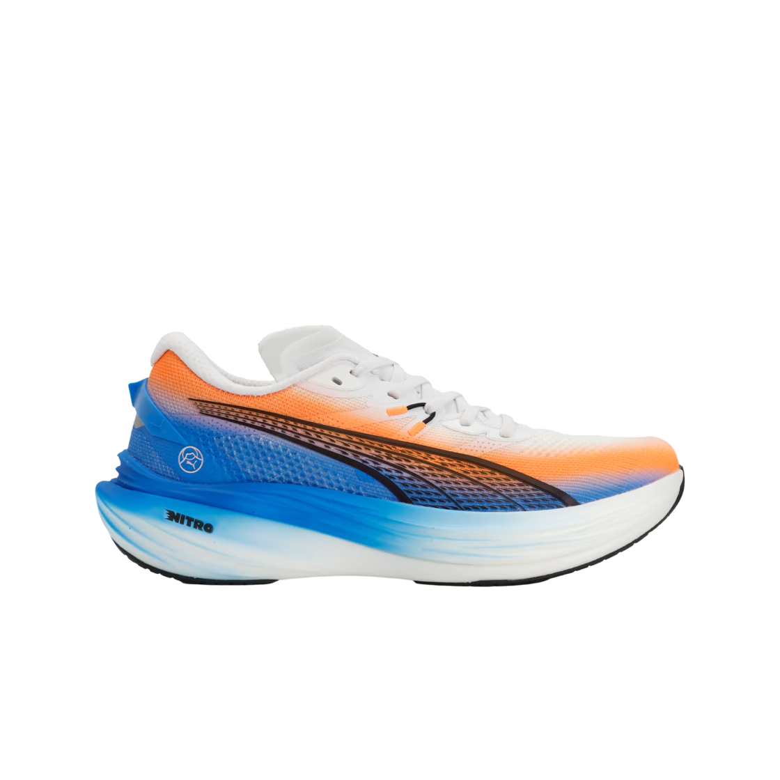 313422-01 Puma Deviate Nitro 3 Ekiden White Heat Fire