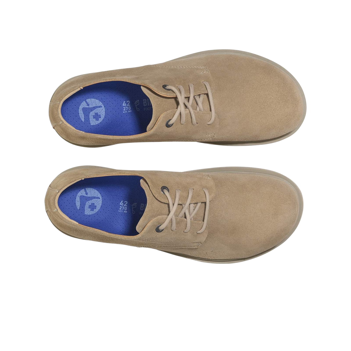 버켄스탁 하이우드 레이스 로우 스웨이드 레더 토프 - 내로우(Birkenstock Highwood Lace Low Suede Leather Taupe - Narrow) - 2