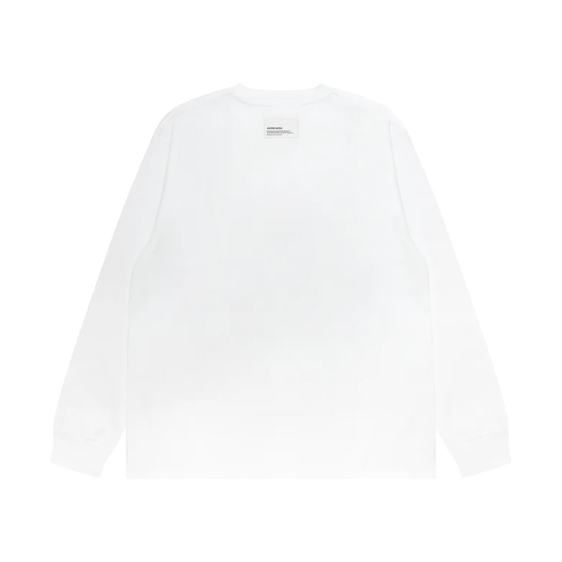 에이프 문페이스 로고 롱 슬리브 티 화이트 - 26FW(AAPE Moonface Logo Long Sleeve Tee White - 26FW) - 2