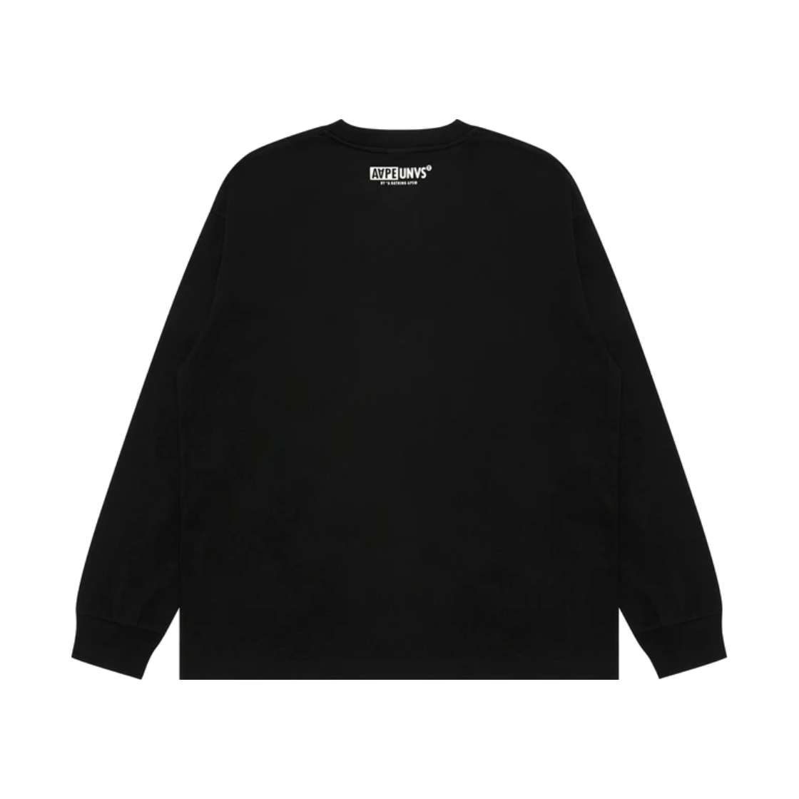 에이프 유니버스 문페이스 롱 티 블랙 - 26FW(AAPE Universe Moonface Long Tee Black - 26FW) - 2