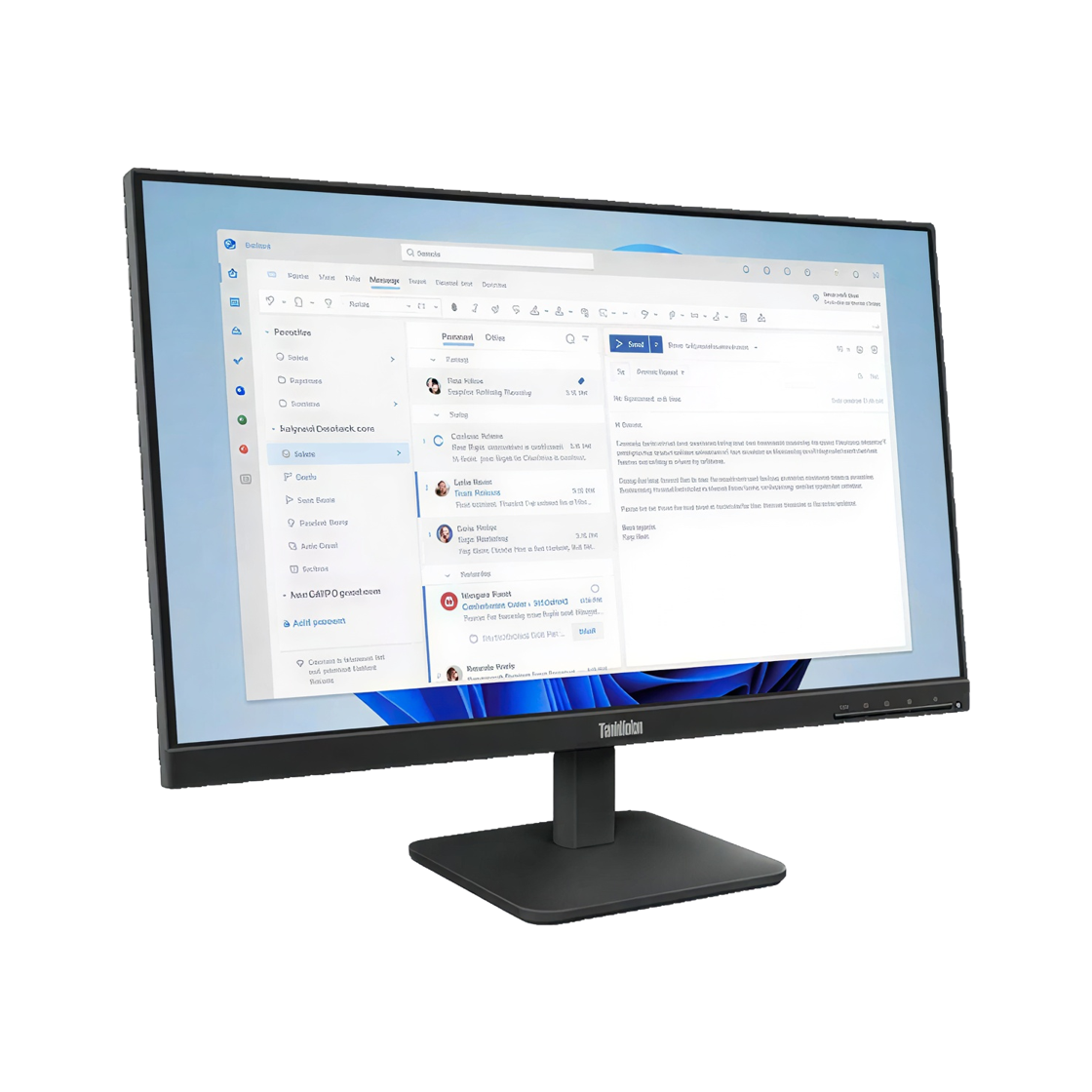 레노버 씽크비전 24인치 IPS 틸트 보증3년 시력보호 CCTV 서브용 저렴한 보조모니터(Lenovo ThinkVision 24-inch IPS Tilt, 3-year warranty, eye protection, affordable secondary monitor for CCTV) - 2