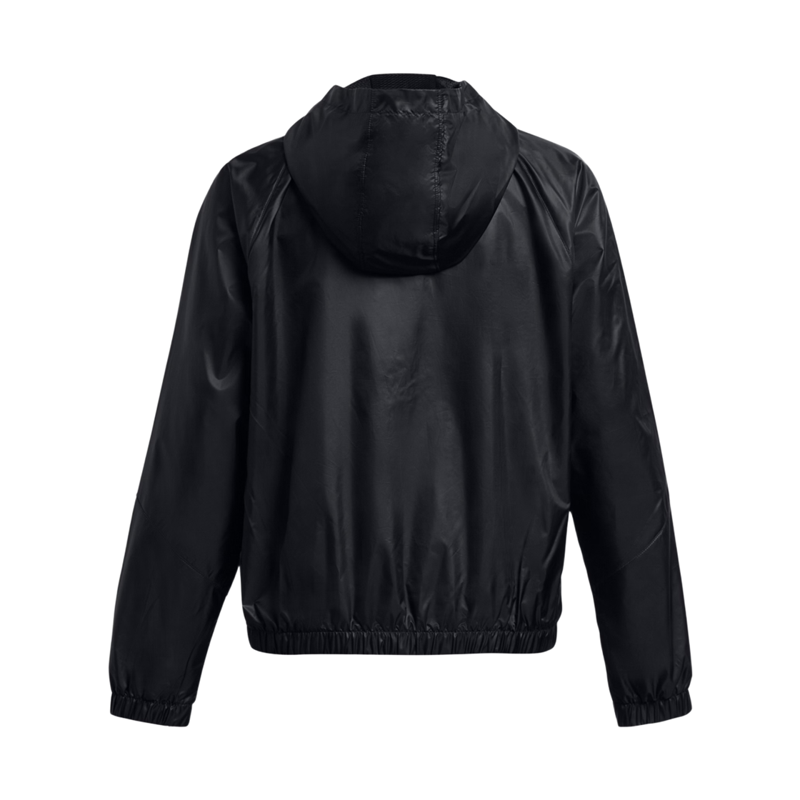 (W) 언더아머 UA 스포츠스타일 윈드브레이커 블랙((W) Under Armour UA SportStyle Windbreaker Black) - 2