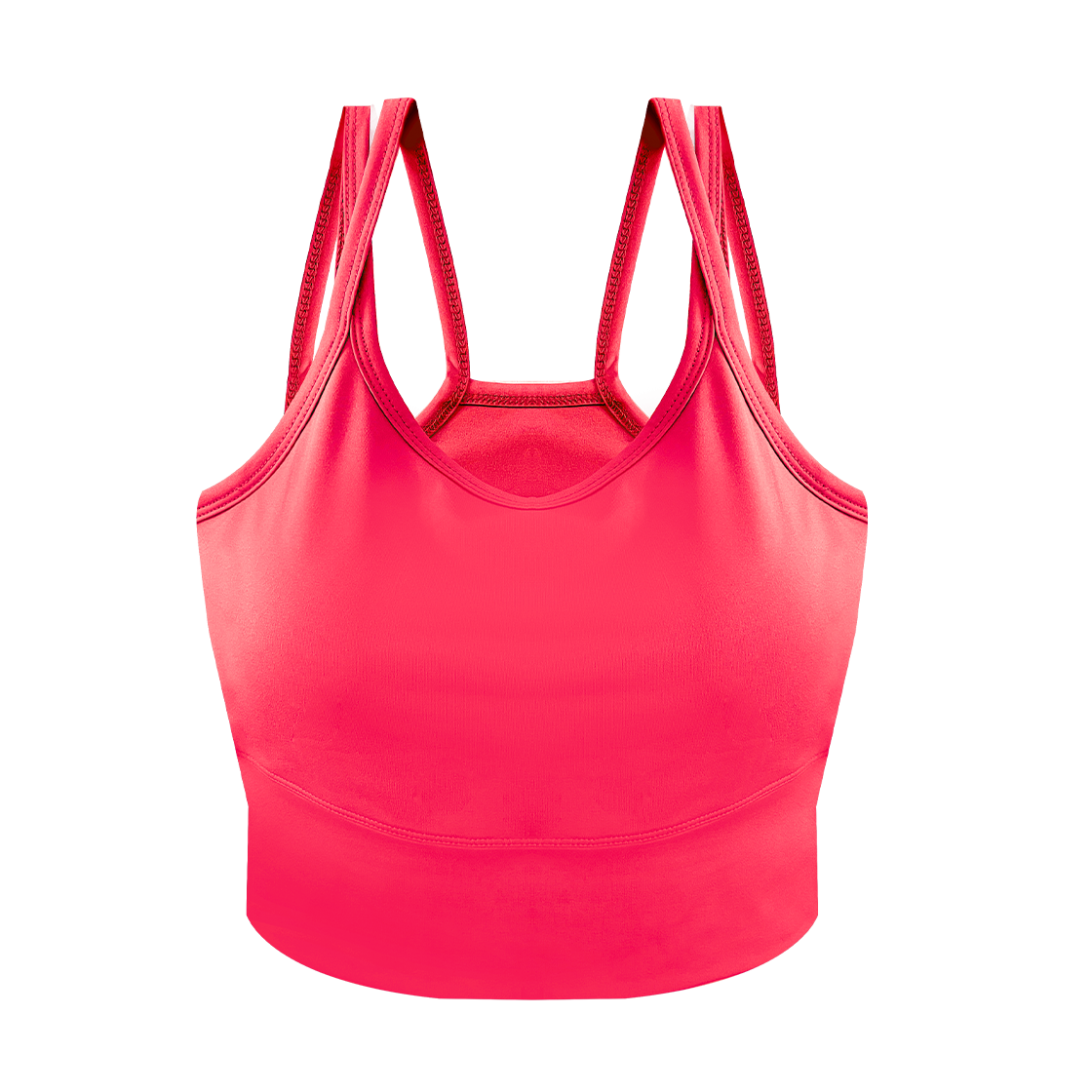 녹족 요가복 허쉬 브라탑 칠리핑크(Nokjok Yoga Outfit Hush Bratop Chillipink) - 1