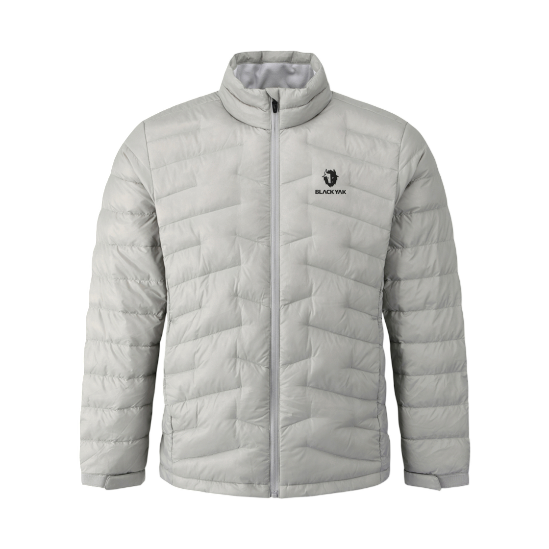 1BYPAWV008SV Black Yak Essential Ultra Light Down Jacket #1 Silver Beige