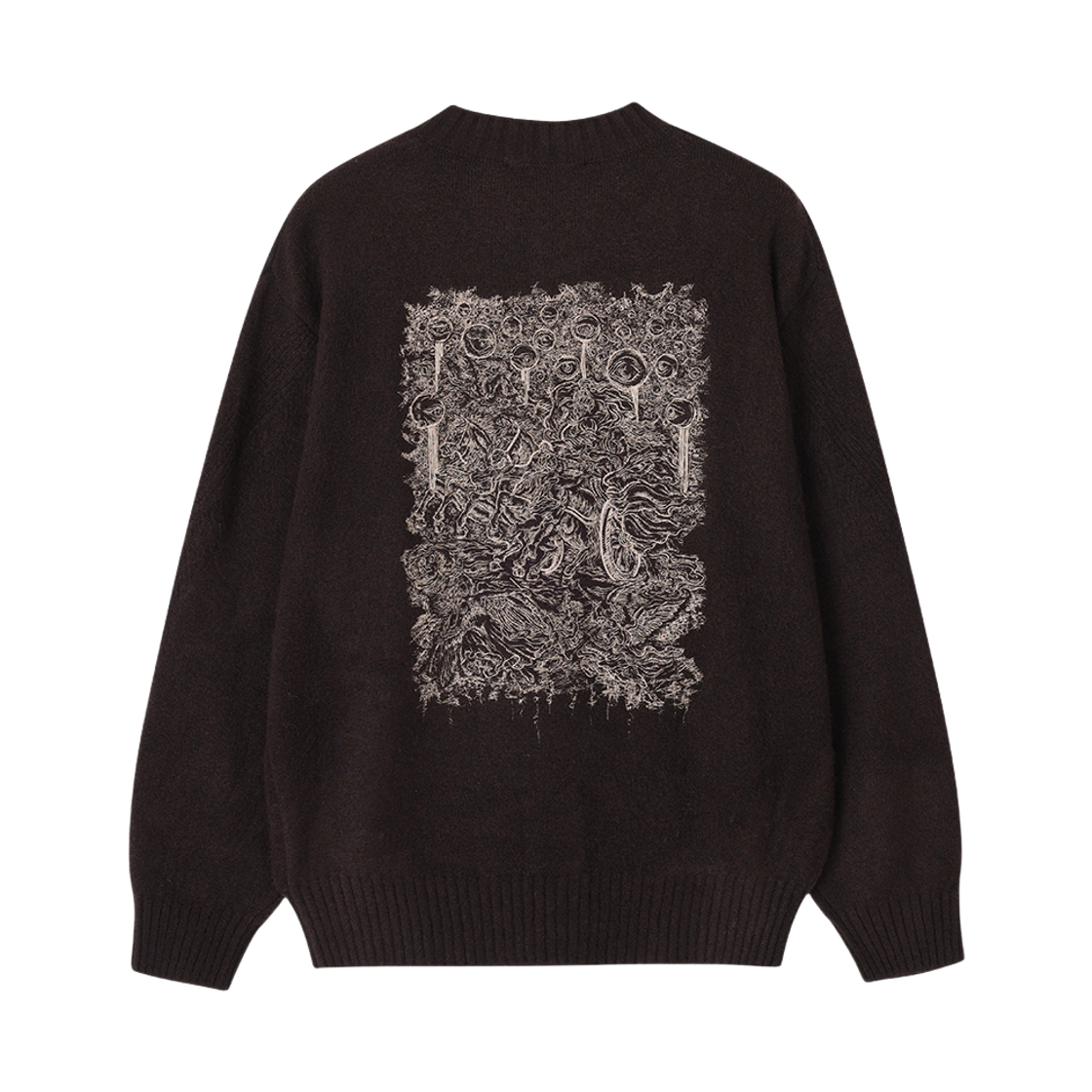 송지오 컬렉션 샤리오 라운드넥 가디건 다크블루(SONGZIO COLLECTION Chariot Round Neck Cardigan Dark Blue) - 2