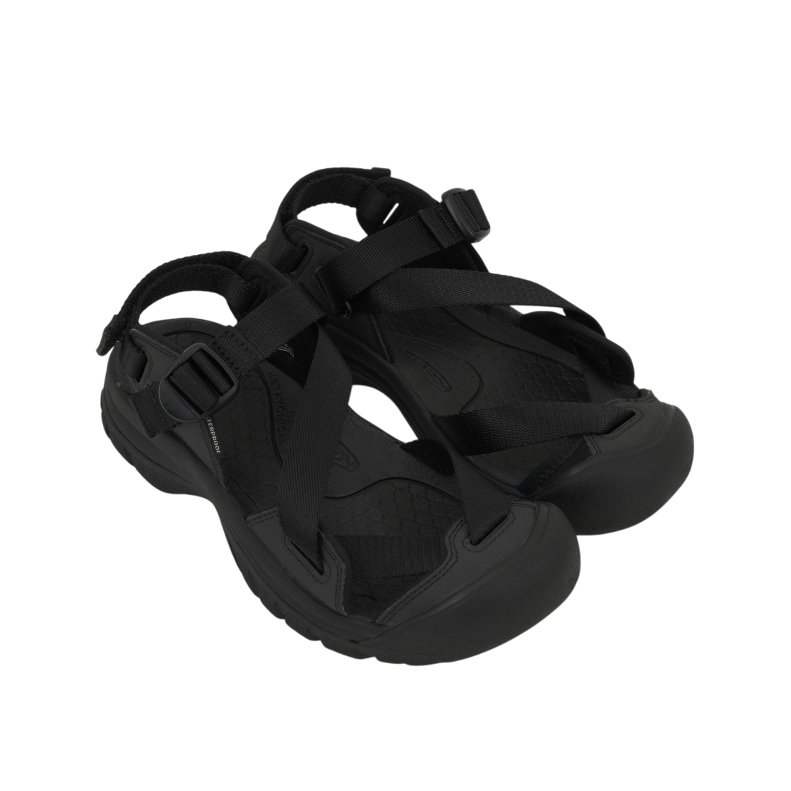 (W) 킨 제라포트 II 샌들 블랙 블랙((W) Keen Zerraport II Sandal Black Black) - 4