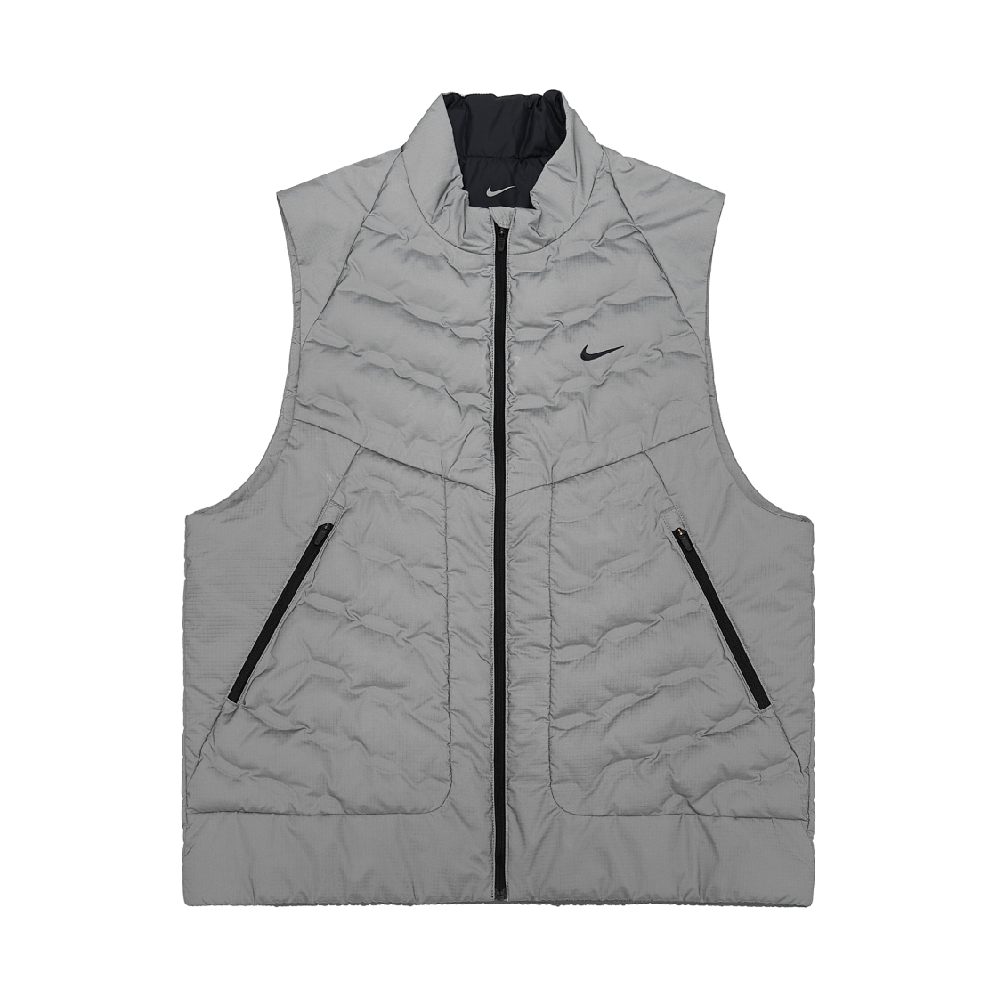 나이키 써마핏 ADV 리플렉티브 디자인 러닝 베스트 리플렉트 실버 - 아시아(Nike Therma-Fit ADV Reflective Design Running Vest Reflect Silver - Asia)