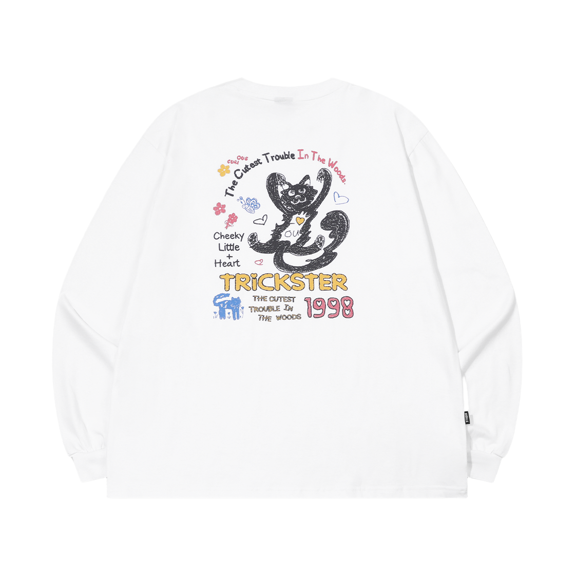 꼼파뇨 앨리 캣 롱슬리브 화이트(CPGN STUDIO Alley Cat Long Sleeve White) - 1