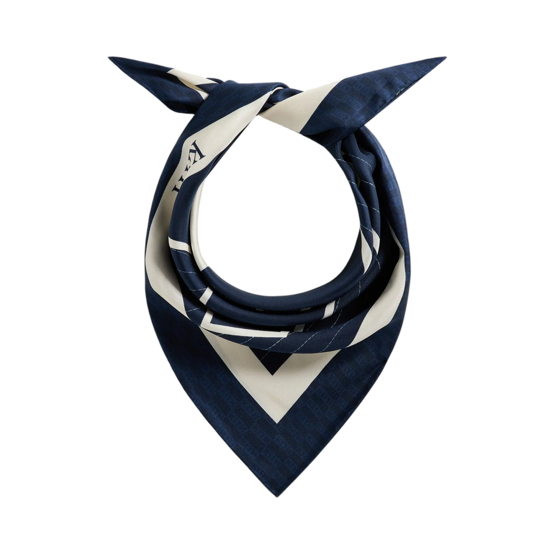 키스 포 뉴욕 양키스 프린티드 실크 반다나 샌드리프트(Kith for the New York Yankees Printed Silk Bandana Sandrift)