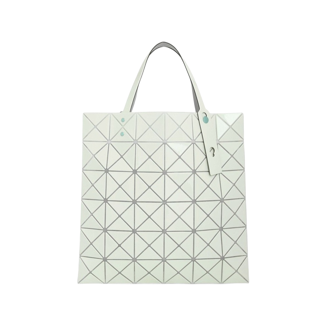 AG623-04 Bao Bao Issey Miyake Lucent Metallic Tote Bag Ecru