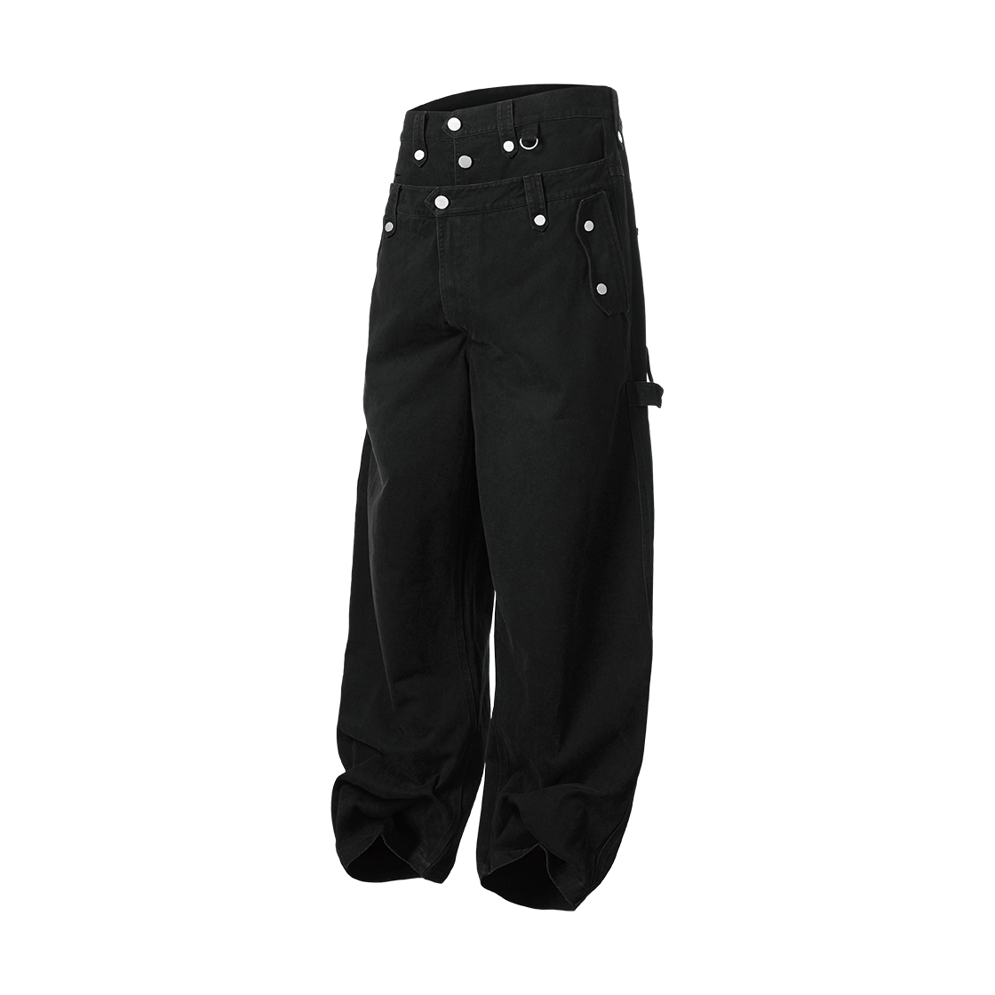 더바이닐하우스 더블 포켓 랩 팬츠 블랙(Thevinylhouse Double Pocket Lap Pants Black) - 2