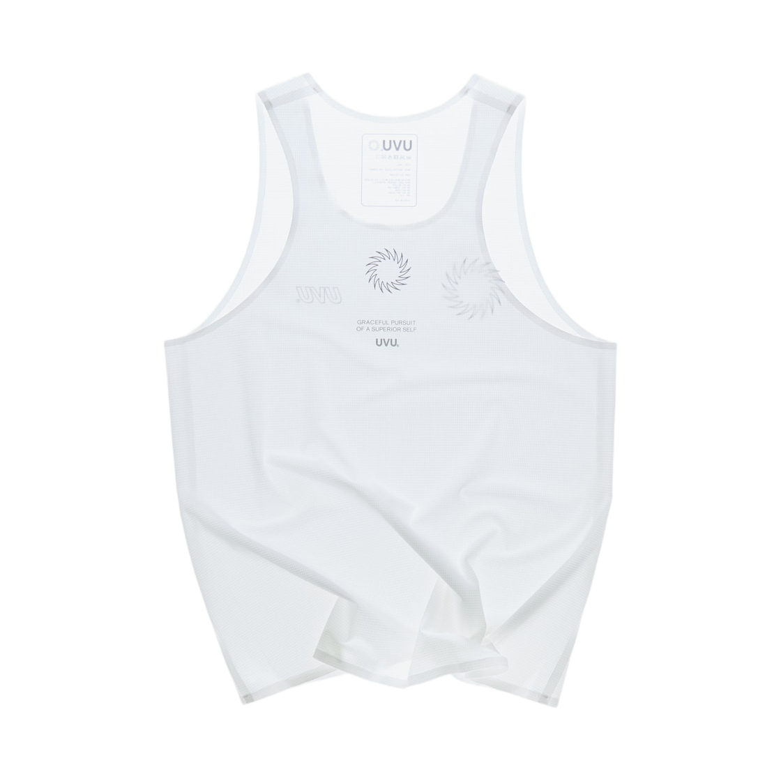 UVU 러닝 베스트 화이트(UVU Running Vest White) - 2