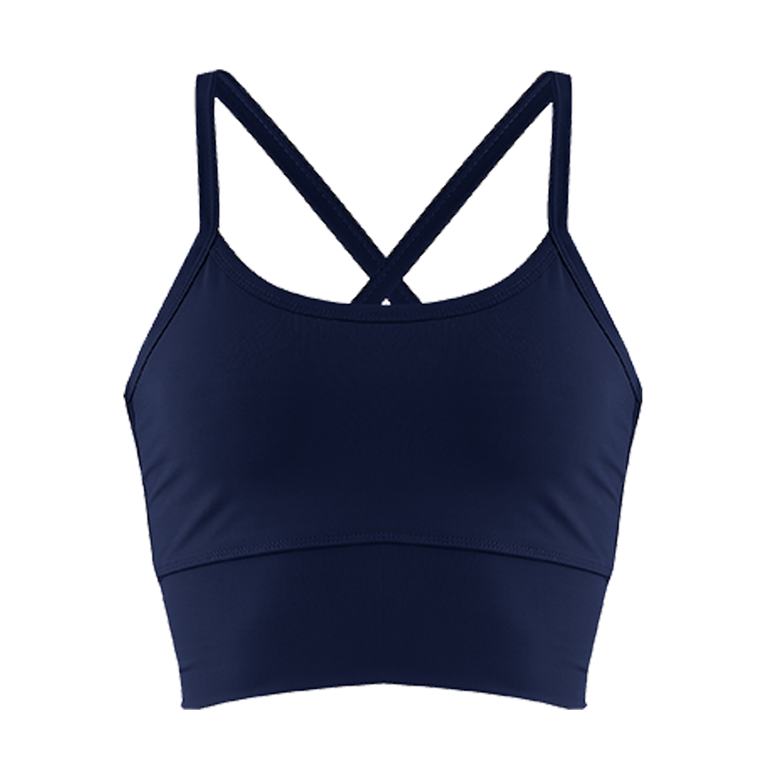 녹족 요가복 튤리 브라탑 미드나잇(Nokjok Yogawear Tully bratop Midnight) - 1