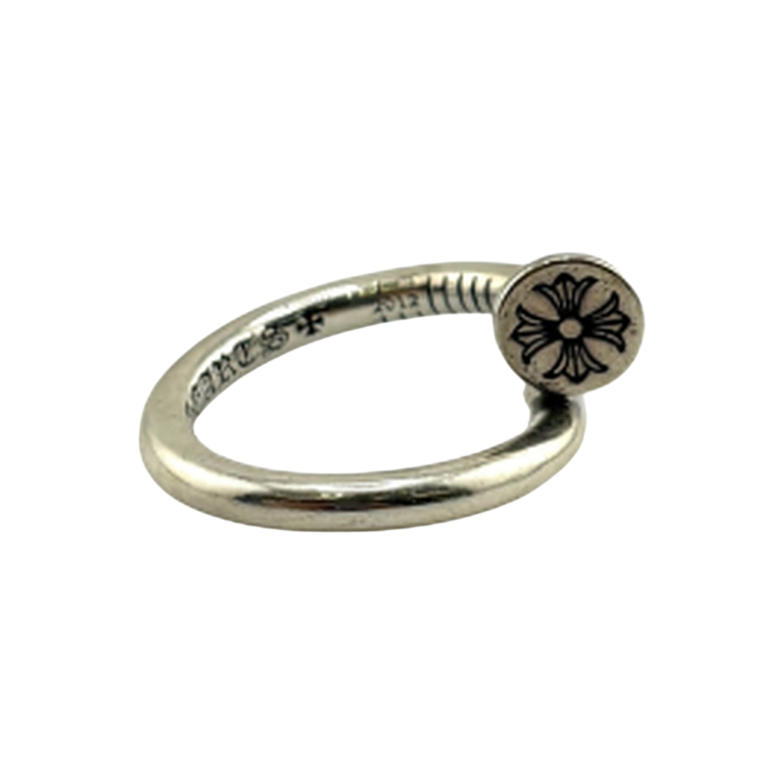 더도산 크롬하츠 플랫 네일링(TheDosan x chrome hearts flat nail ring) - 2
