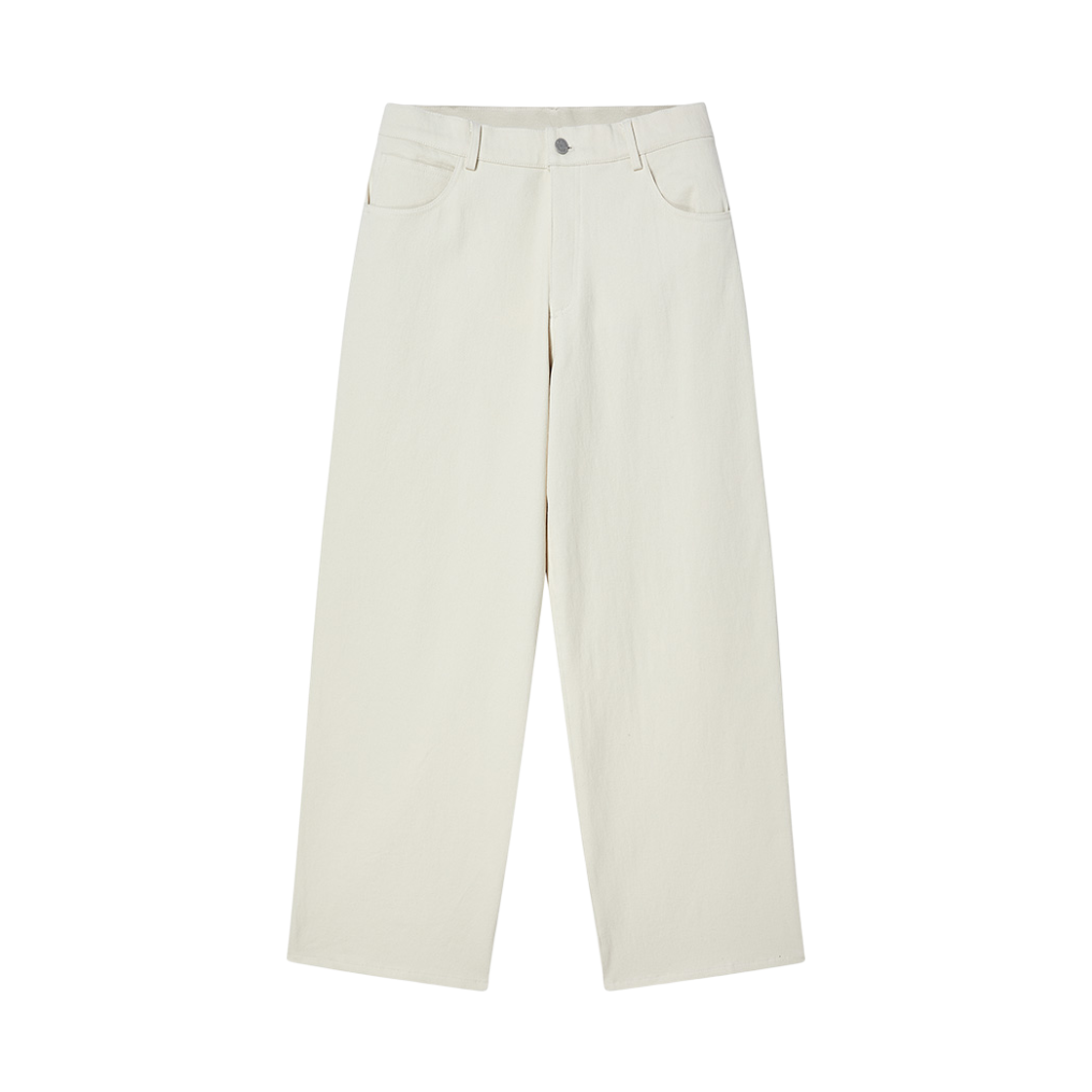 엔 아카이브 럭스 페브릭 몰스킨 팬츠 아이보리(N ARCHIVE Lux Fabric Molskin Pants Ivory) - 1