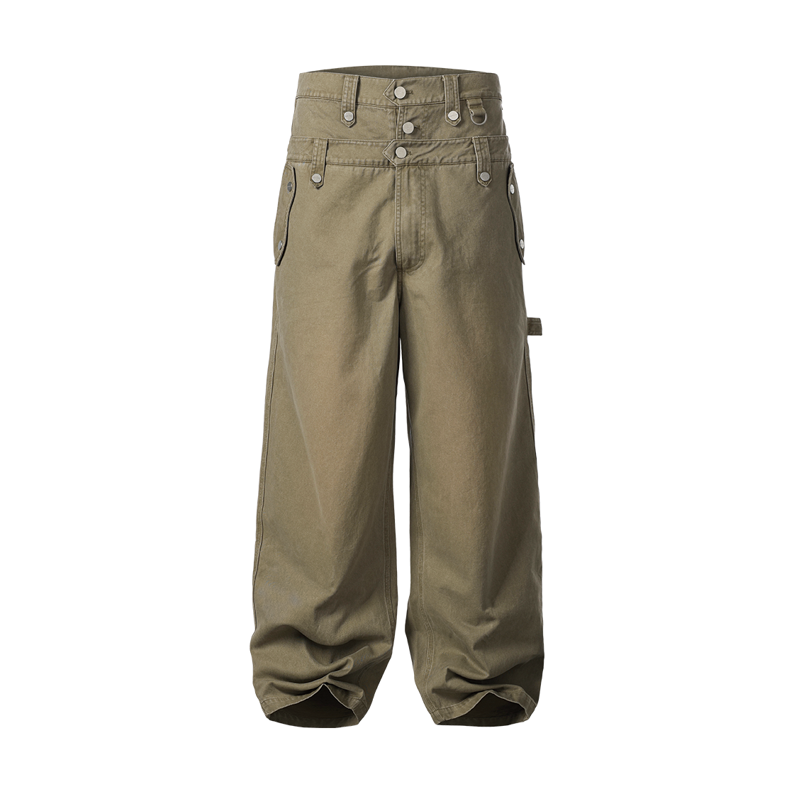 VH2GFUPA11ABE Thevinylhouse Double Pocket Lap Pants Beige