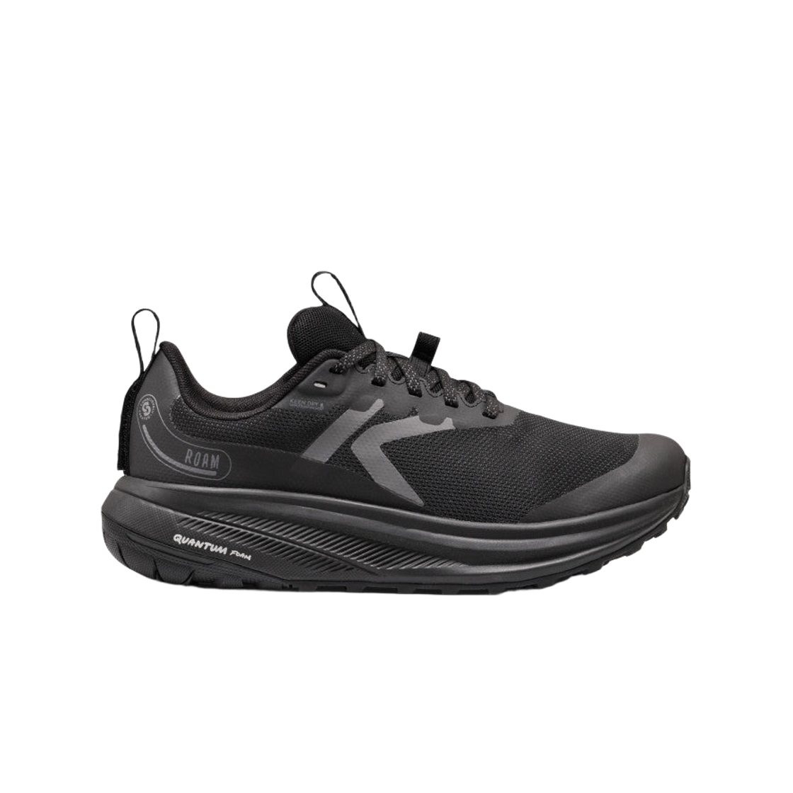 1032762 (W) Keen Roam Waterproof Trail Running Shoes Black