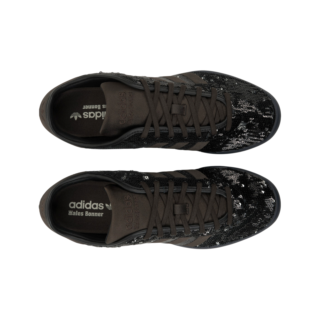 아디다스 x 웨일스 보너 카린타 시퀸 블랙 실버(Adidas x Wales Bonner Karintha Sequin Black Silver) - 5