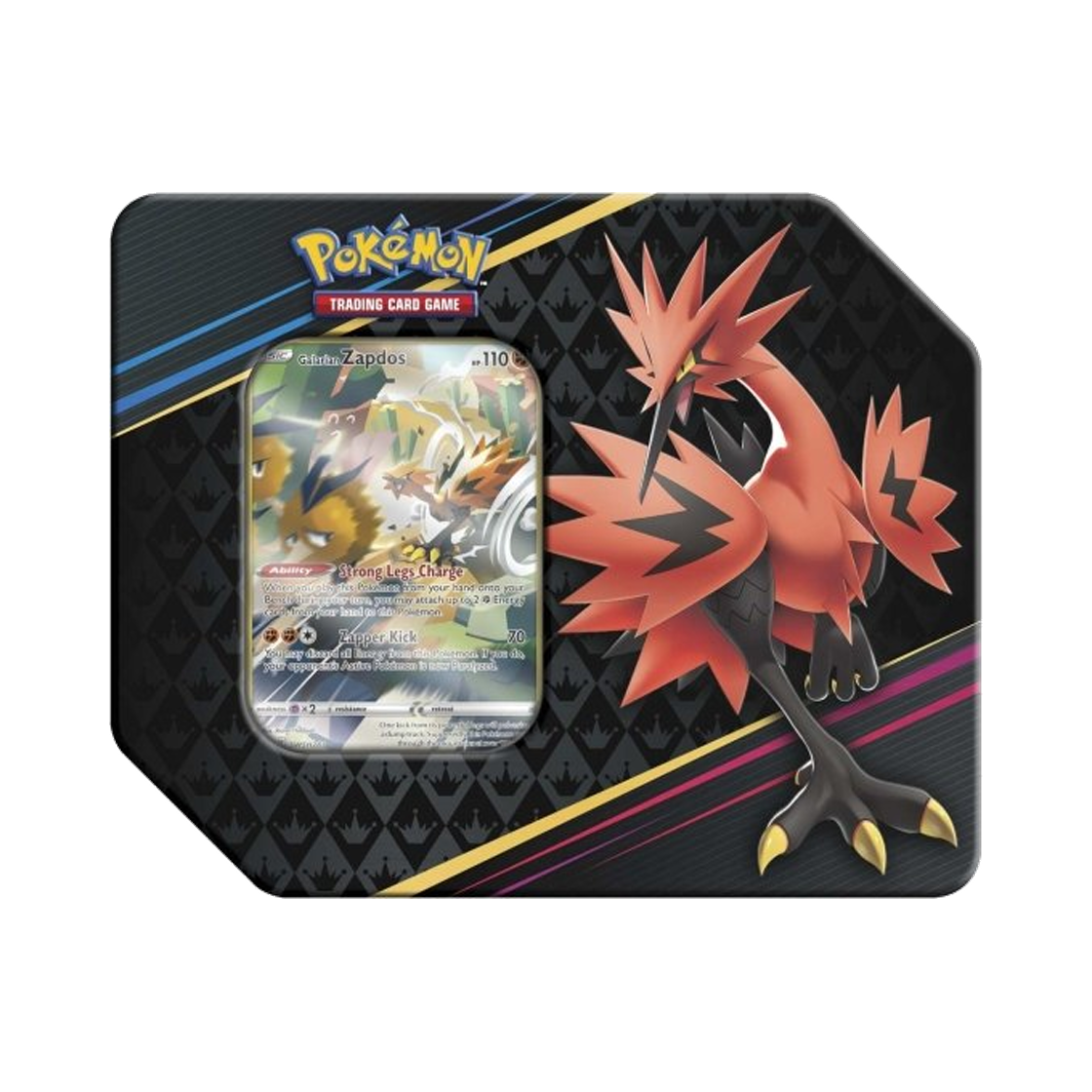 포켓몬 TCG 크라운 제니스 틴 가라르 썬더 (영문판)(Pokemon TCG Crown Zenith Tin Galarian Zapdos (English Ver.)) - 1