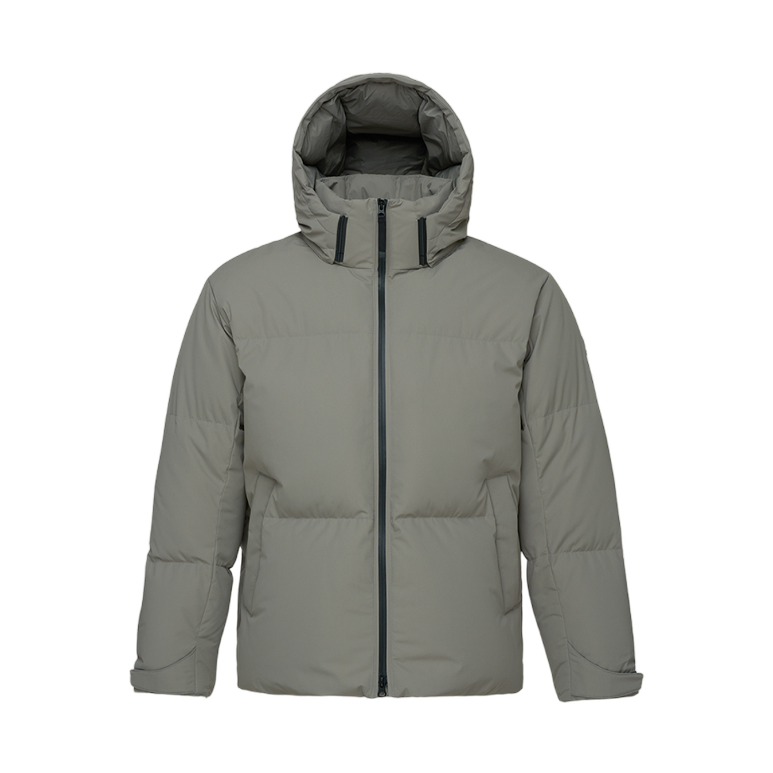 1BYPAWU0112G Black Yak Quilting WSP Down Jacket #1 Light Grayish Beige