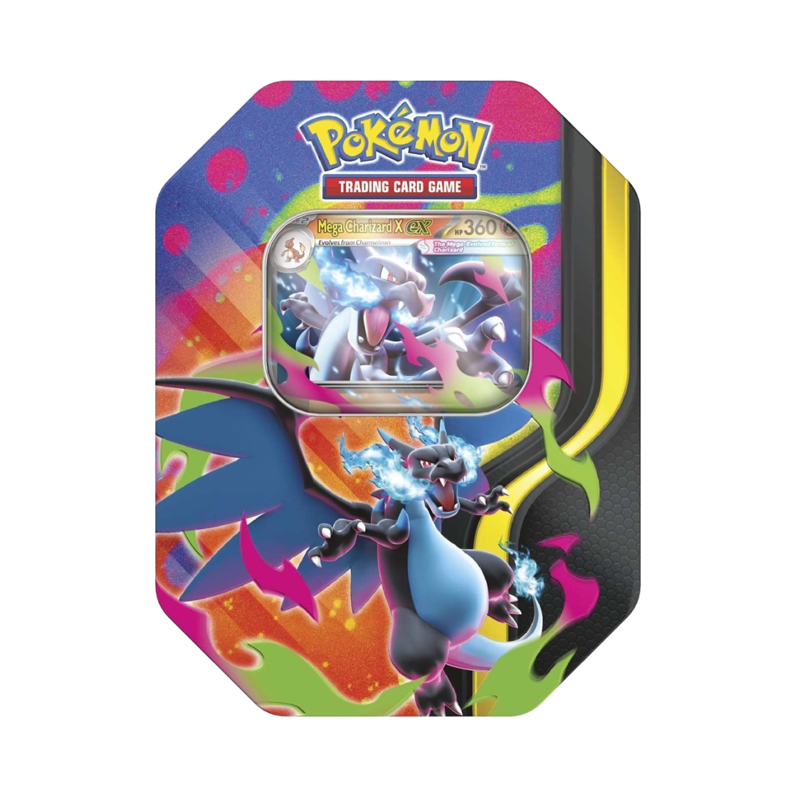 포켓몬 TCG 메가 리자몽 틴 메가 리자몽 X (영문판)(Pokemon TCG Mega Charizard Tin Mega Charizard X (English Ver.)) - 1