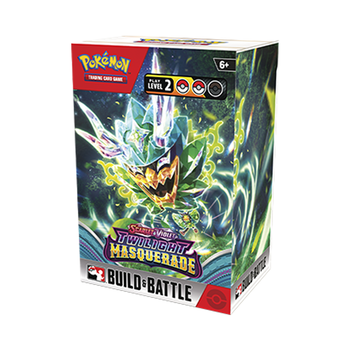 포켓몬 TCG 스칼렛 & 바이올렛 변환의 가면 빌드 & 배틀 박스 (영문판)(Pokemon TCG Scarlet & Violet Twilight Masquerade Build & Battle Box (English Ver.)) - 1