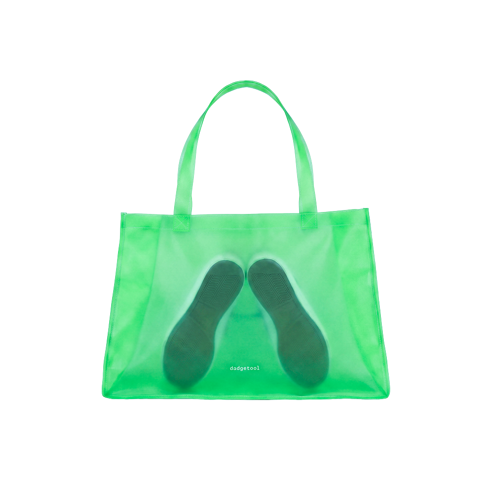 닷지툴 엑스레이 젤리 쇼퍼 백 그린(dadgetool X-ray Jelly Shopper Bag Green) - 2