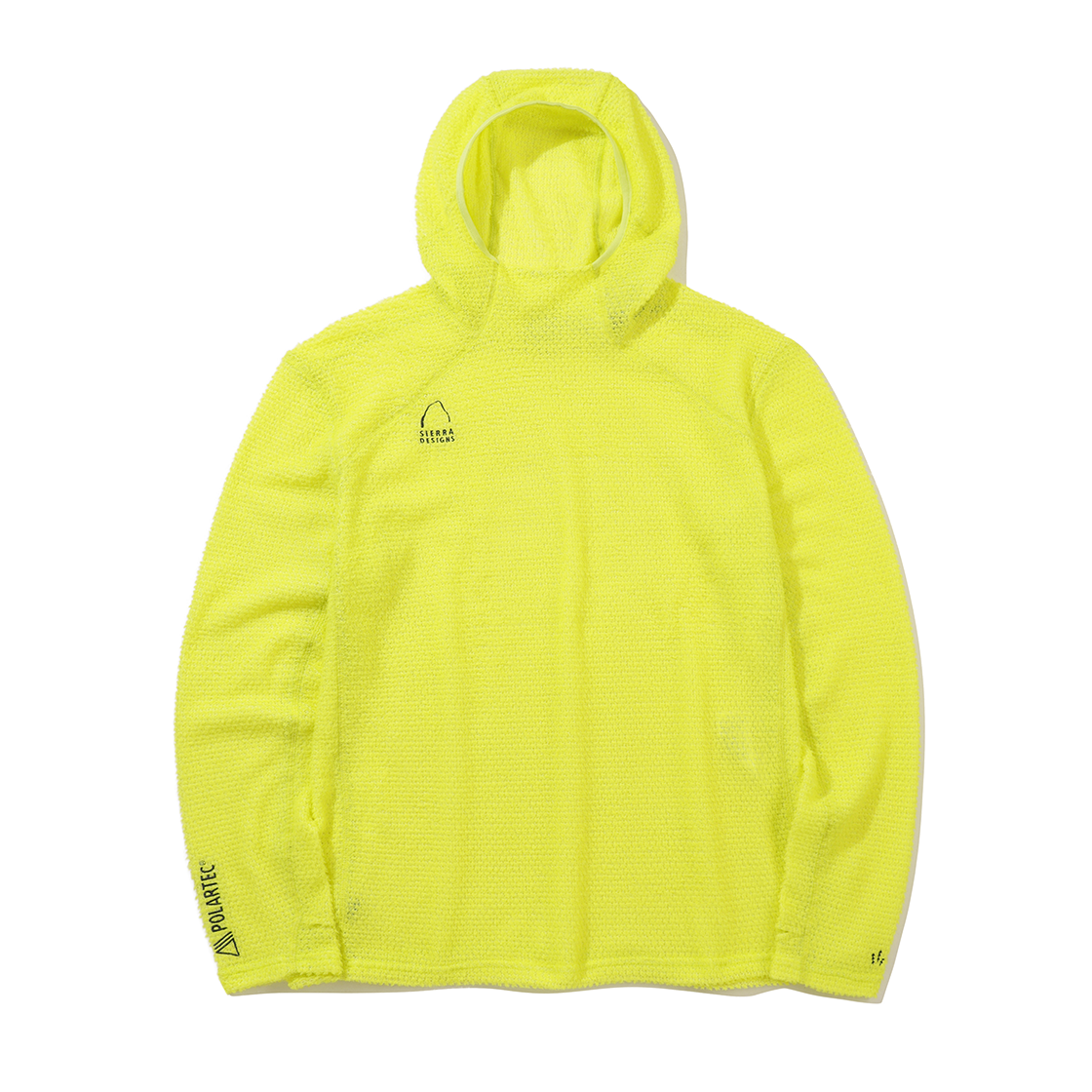 N6321SHD71LME SIERRA DESIGNS MOSS Polartec Alpha 90 Hoodie Lime