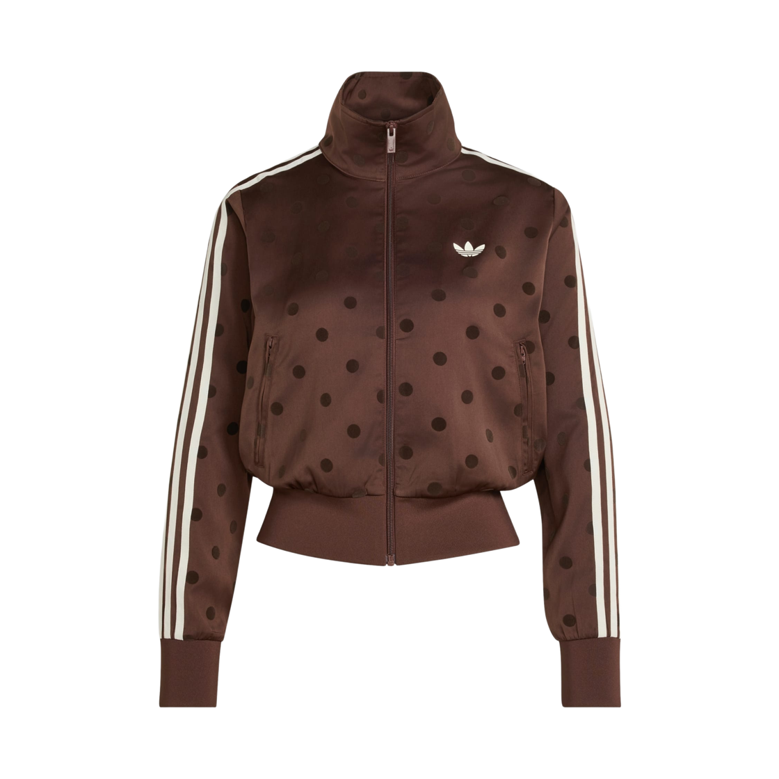 LI2855 (W) Adidas Originals Firebird Satin Polka Dot Track Top Auburn - KR Sizing