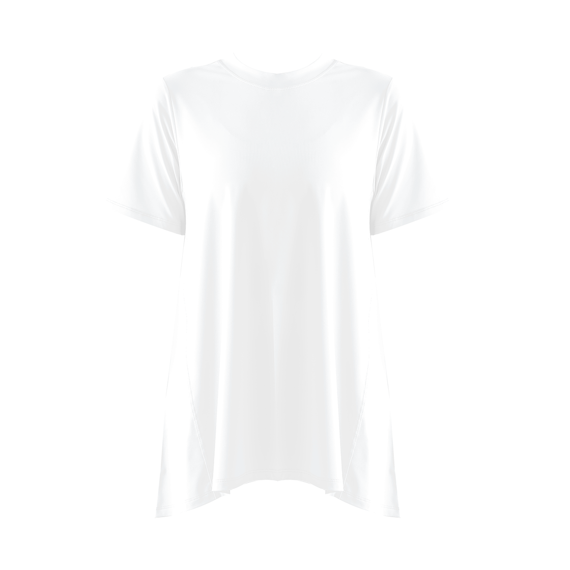 녹족 요가복 프릴리 루즈핏 반팔티셔츠 백아이보리(Yogaware Prilly Loose-Fit Short-Sleeve T-Shirt Ivory)